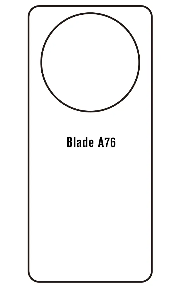 ZTE Blade A76 5G Zadní Hydrogel ochranná fólie