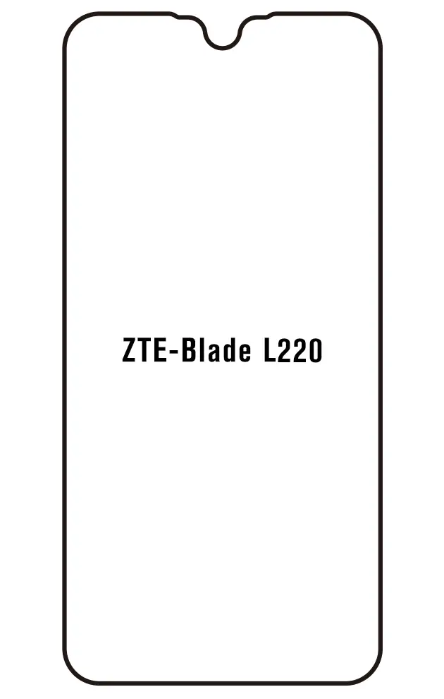 ZTE Blade L220 Přední Hydrogel ochranná fólie