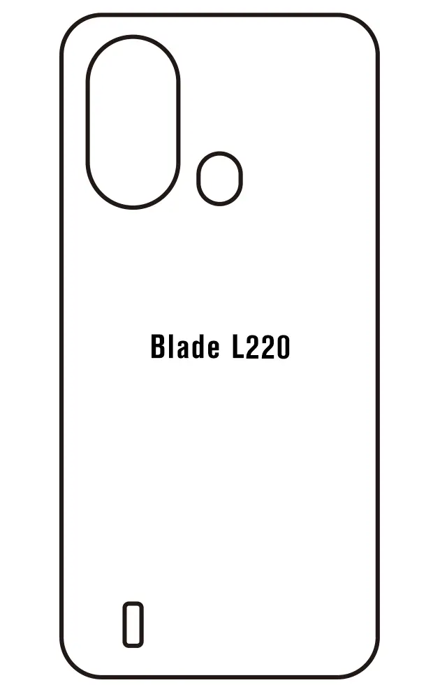ZTE Blade L220 Zadní Hydrogel ochranná fólie