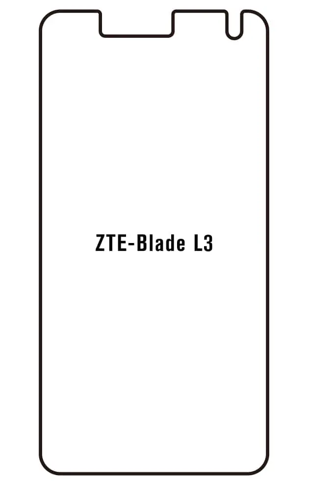 ZTE Blade L3 Přední Hydrogel ochranná fólie