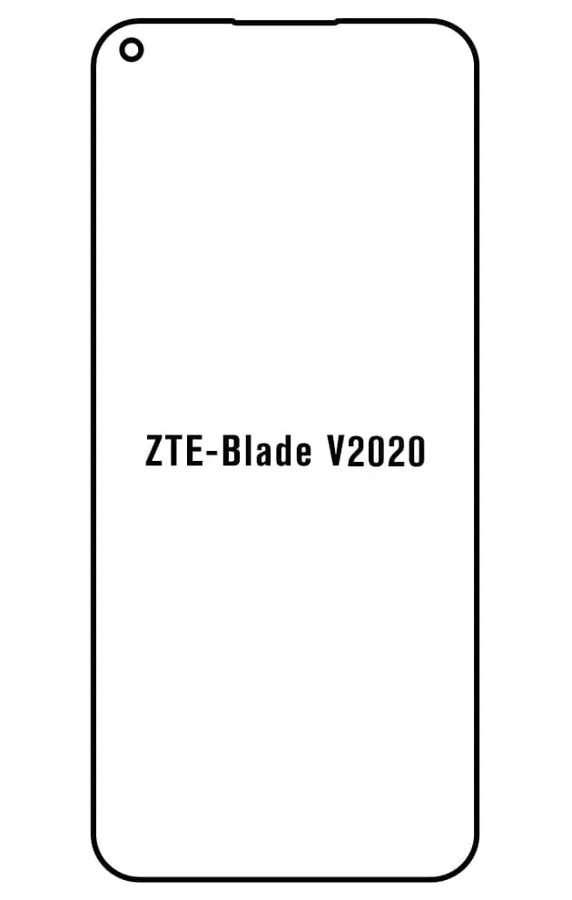 ZTE Blade V2020 Přední Hydrogel ochranná fólie