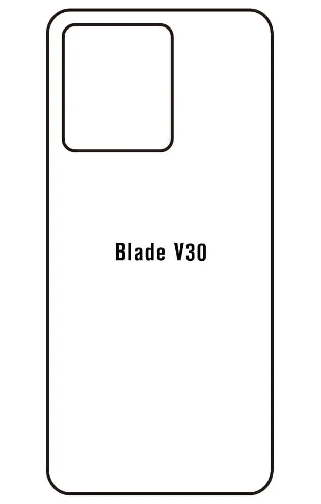 ZTE Blade V30 Zadní Hydrogel ochranná fólie