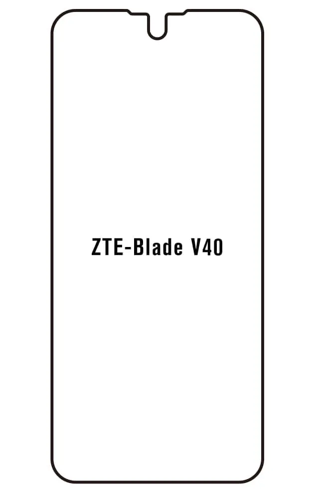 ZTE Blade V40 Přední Hydrogel ochranná fólie