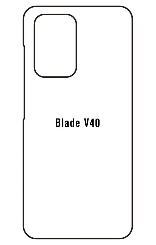 ZTE Blade V40 Zadní Hydrogel ochranná fólie