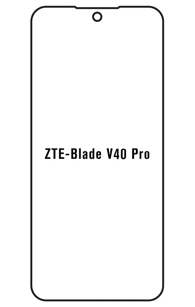 ZTE Blade V40 Pro Přední Hydrogel ochranná fólie