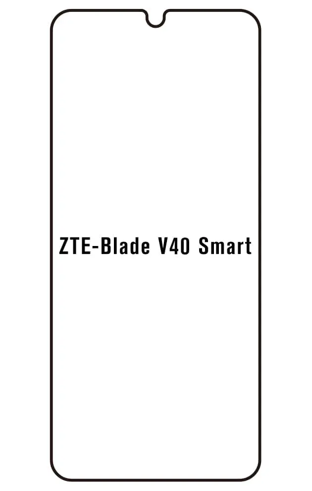 ZTE Blade V40 Smart Přední Hydrogel ochranná fólie