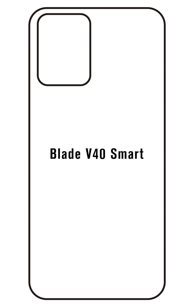 ZTE Blade V40 Smart 5G Zadní Hydrogel ochranná fólie