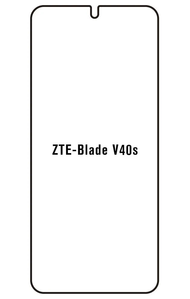 ZTE Blade V40s Přední Hydrogel ochranná fólie