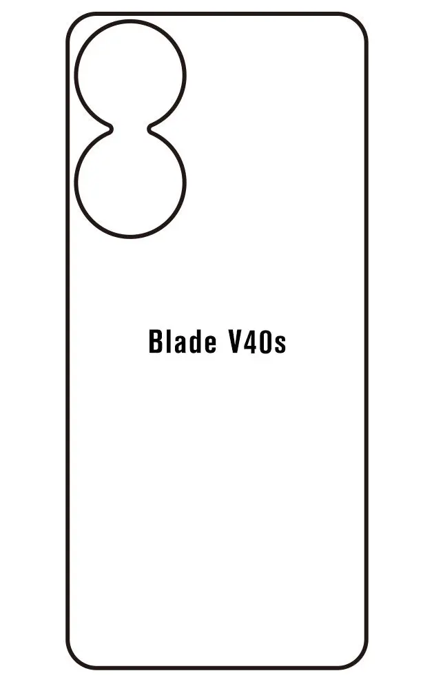 ZTE Blade V40s Zadní Hydrogel ochranná fólie