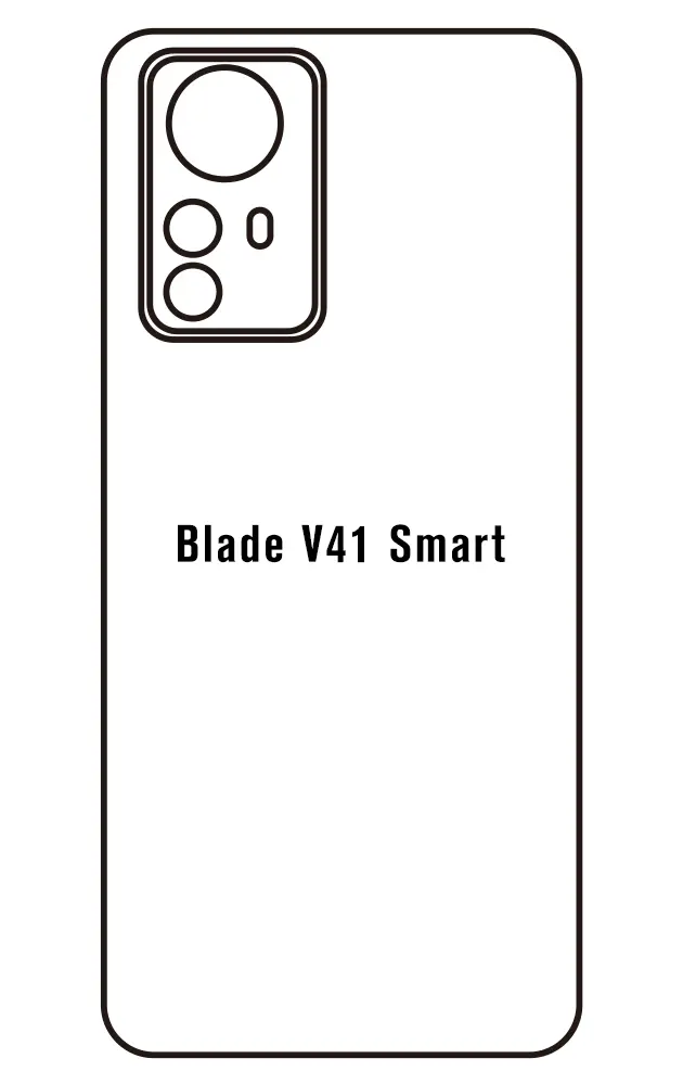 ZTE Blade V41 Smart Zadní Hydrogel ochranná fólie