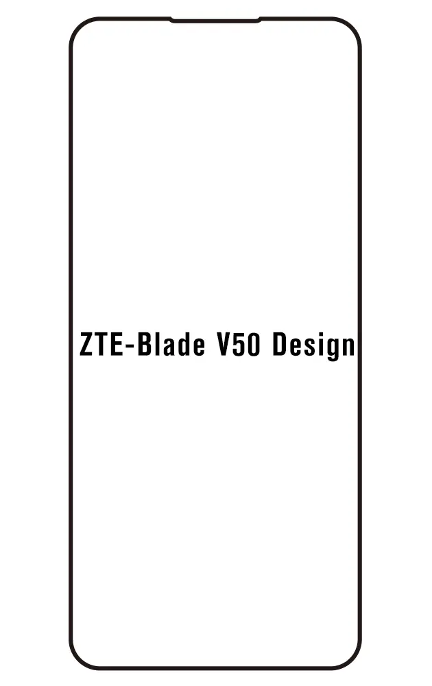 ZTE Blade V50 Design 4G Přední Hydrogel ochranná fólie