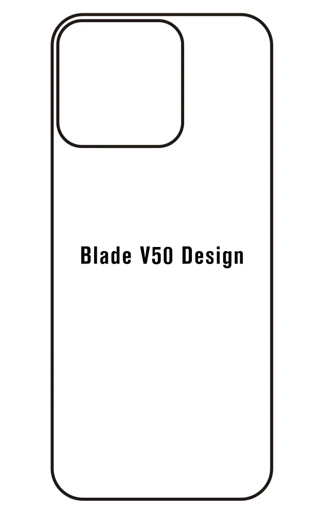 ZTE Blade V50 Design 4G Zadní Hydrogel ochranná fólie