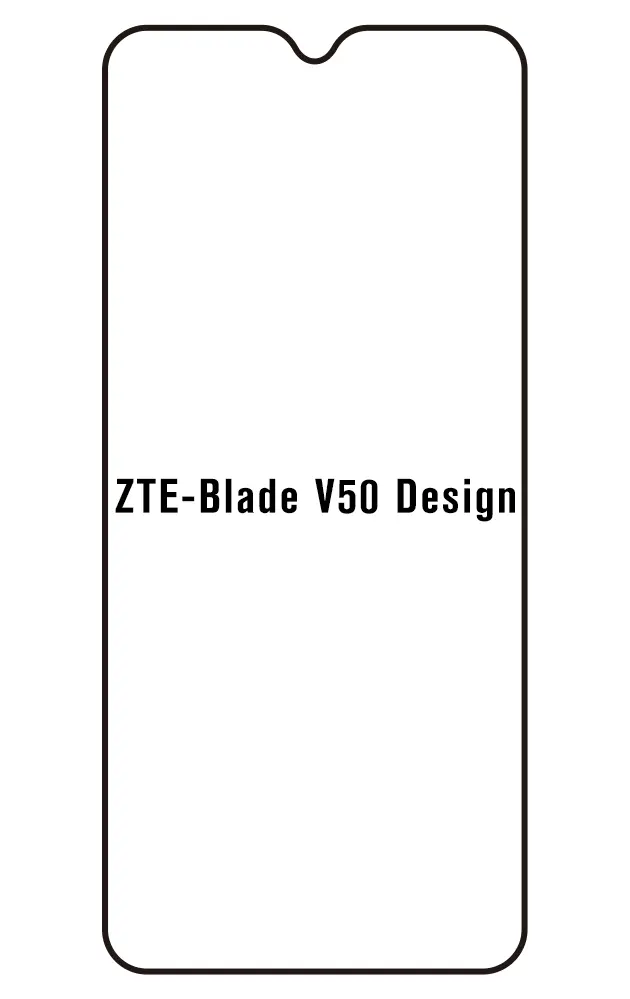 ZTE Blade V50 Design 5G Přední Hydrogel ochranná fólie