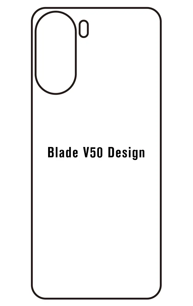 ZTE Blade V50 Design 5G Zadní Hydrogel ochranná fólie