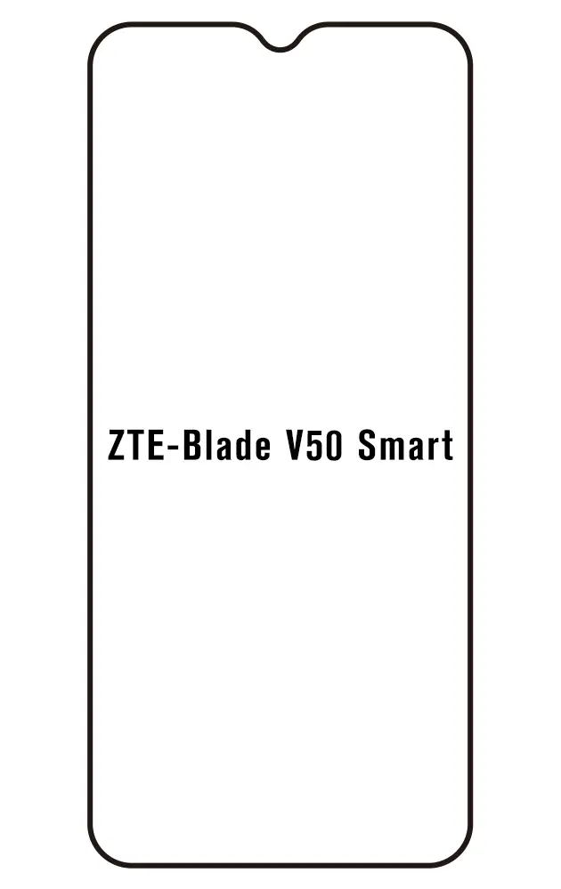 ZTE Blade V50 Smart Přední Hydrogel ochranná fólie