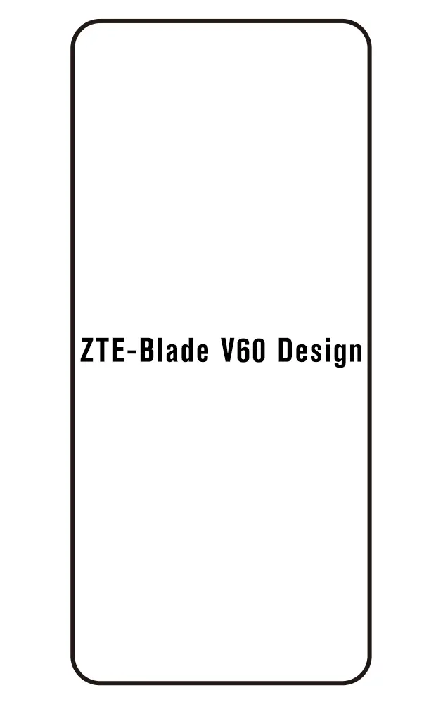 ZTE Blade V60 Design / V60 Vita Přední Hydrogel ochranná fólie