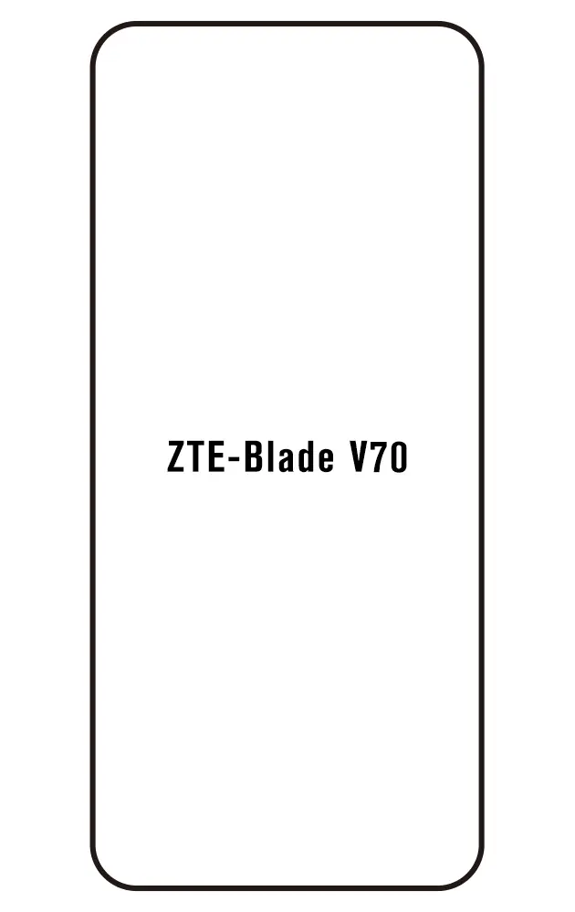 ZTE Blade V70 2024 Přední Hydrogel ochranná fólie
