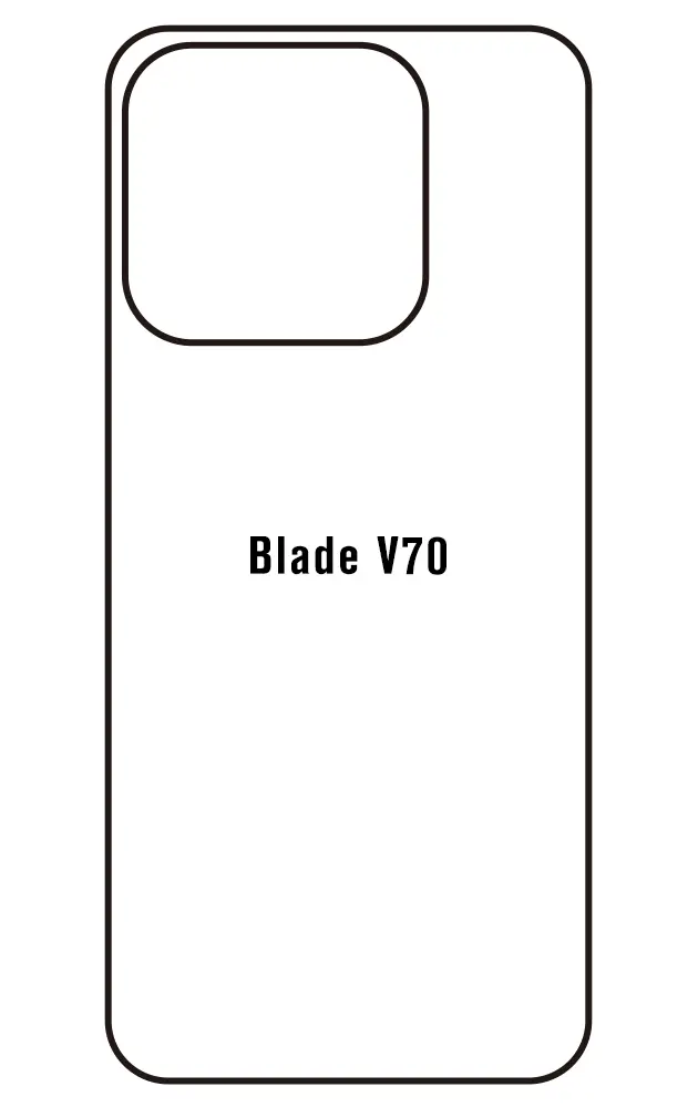 ZTE Blade V70 2024 Zadní Hydrogel ochranná fólie