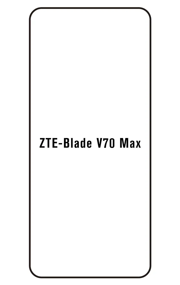 ZTE Blade V70 Max Přední Hydrogel ochranná fólie