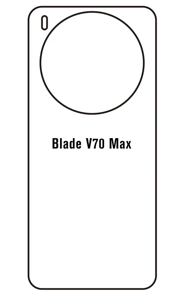 ZTE Blade V70 Max Zadní Hydrogel ochranná fólie