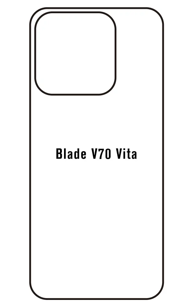 ZTE Blade V70 Vita Zadní Hydrogel ochranná fólie