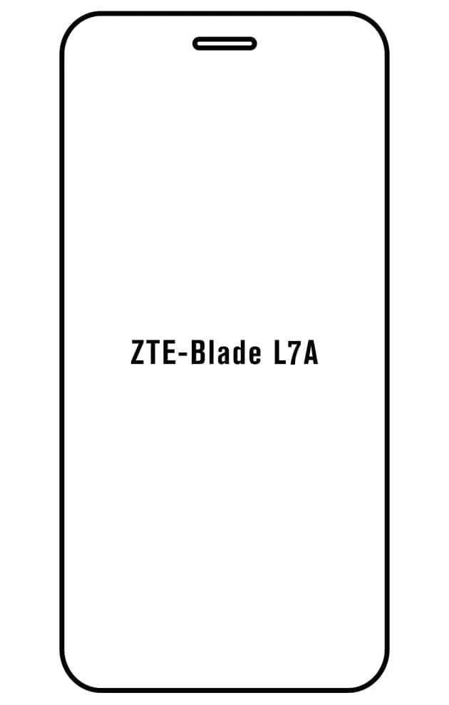 ZTE L7A Přední Hydrogel ochranná fólie