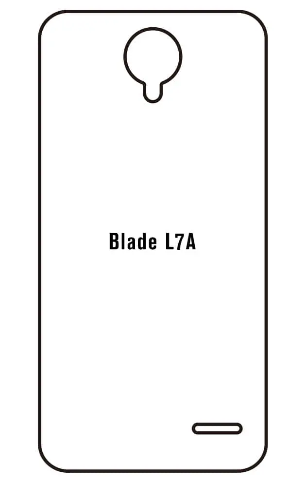 ZTE L7A Zadní Hydrogel ochranná fólie