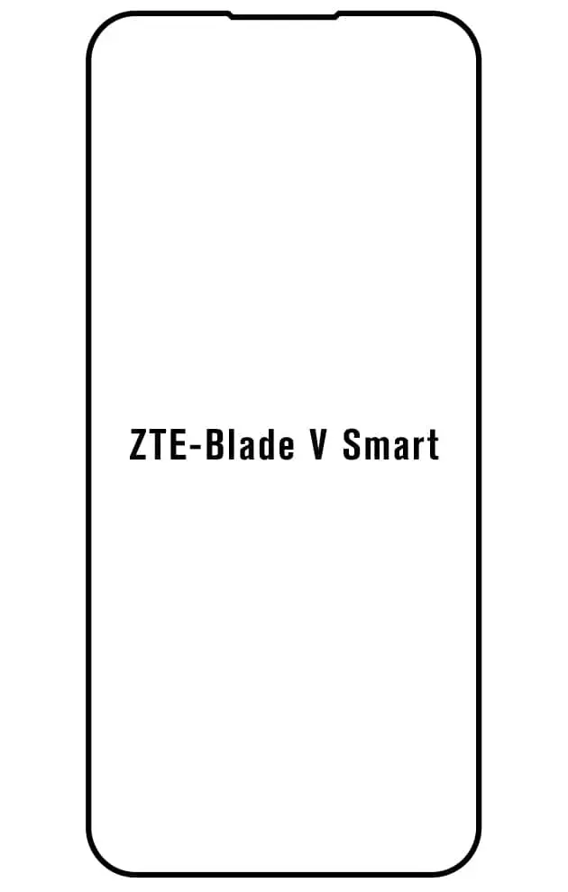 ZTE V Smart Přední Hydrogel ochranná fólie