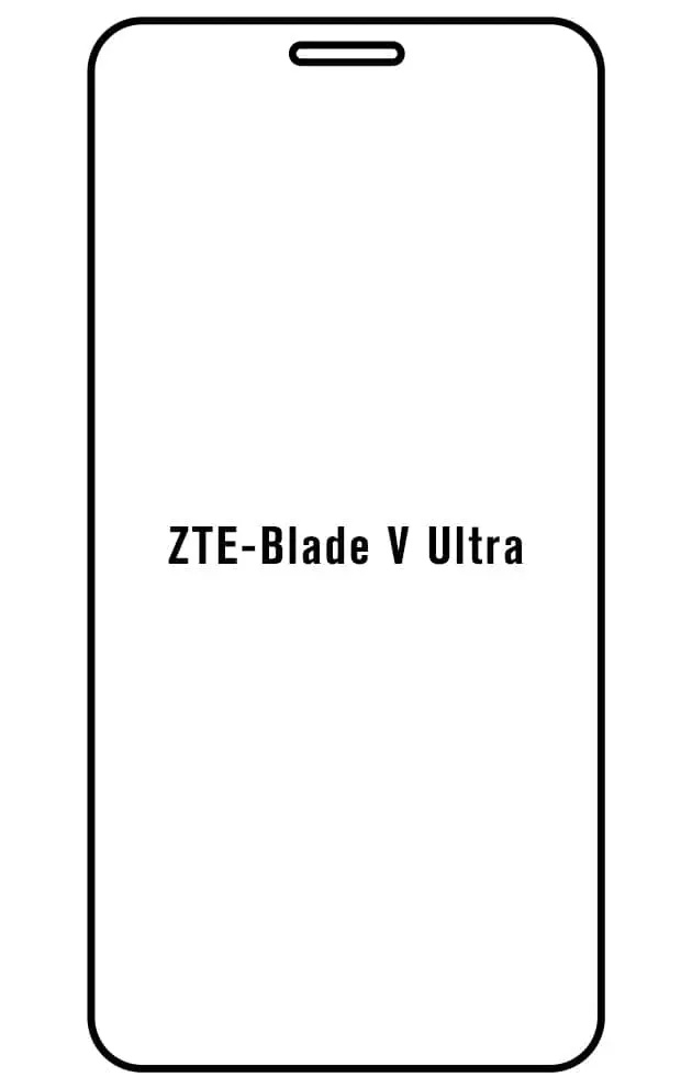 ZTE V Ultra Přední Hydrogel ochranná fólie