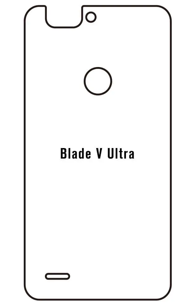 ZTE V Ultra Zadní Hydrogel ochranná fólie