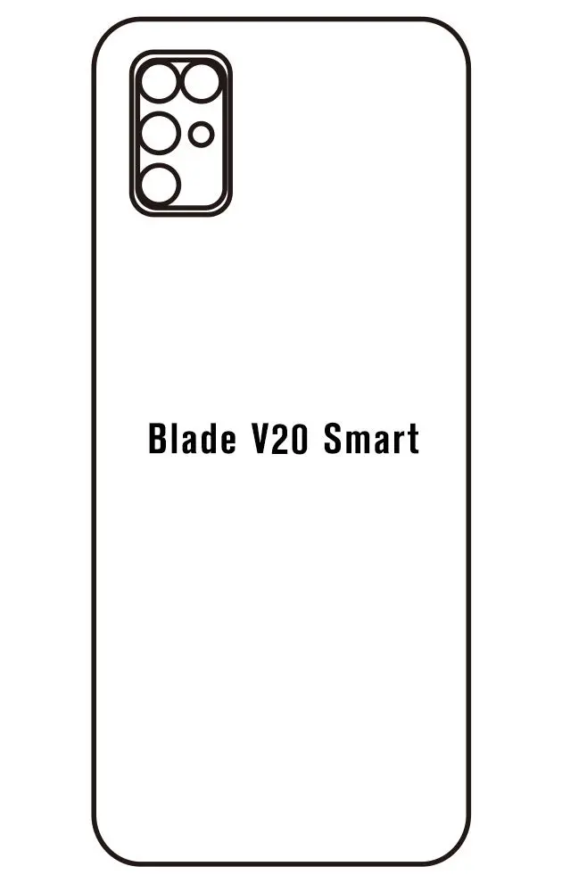 ZTE V20 Smart Zadní Hydrogel ochranná fólie