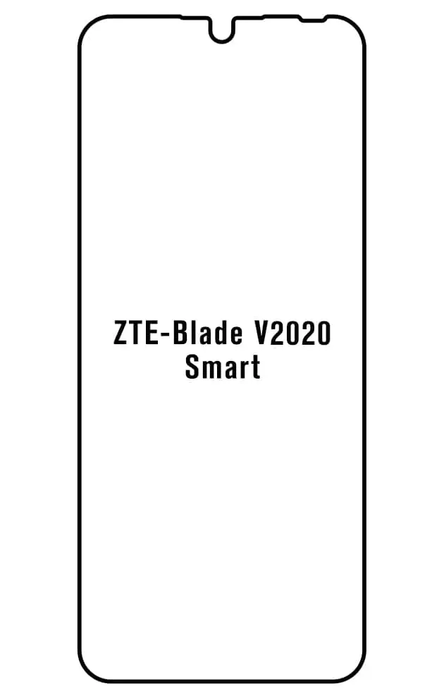 ZTE V2020 Smart Přední Hydrogel ochranná fólie