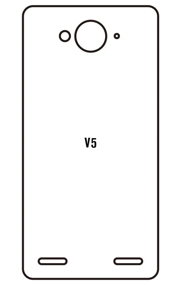 ZTE V5 Zadní Hydrogel ochranná fólie