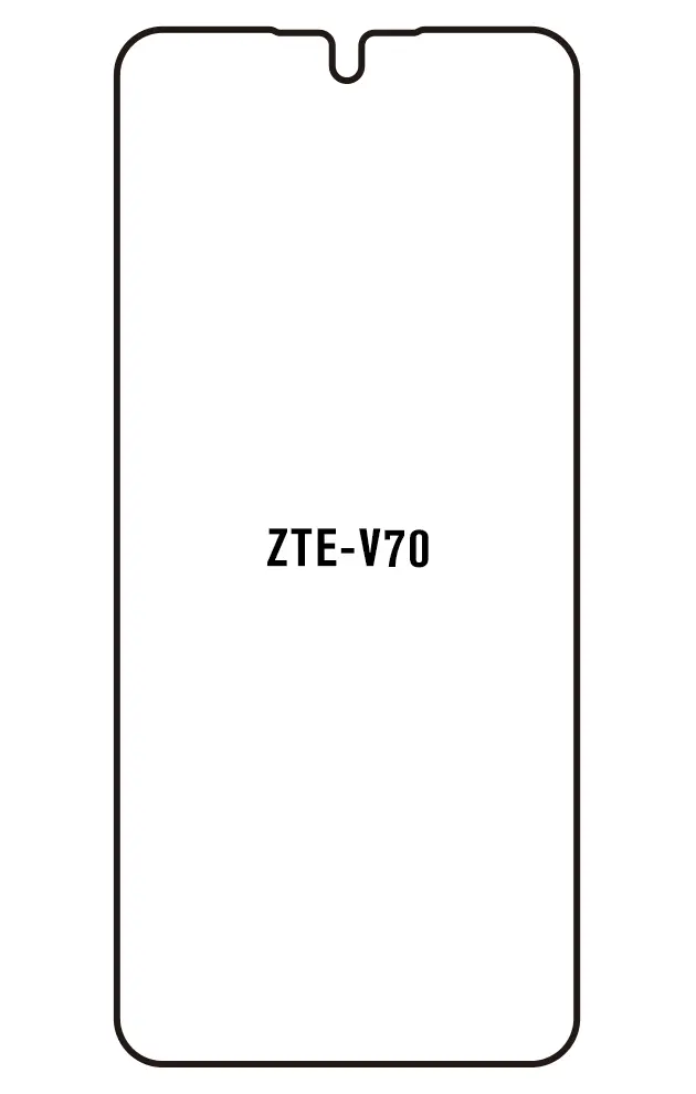 ZTE V70 Přední Hydrogel ochranná fólie