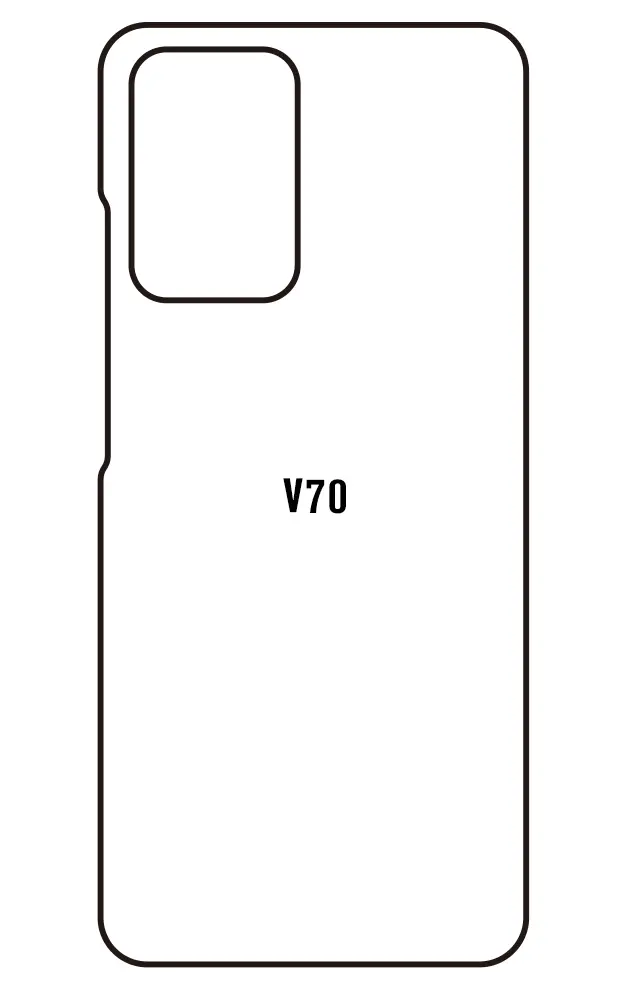 ZTE V70 Zadní Hydrogel ochranná fólie