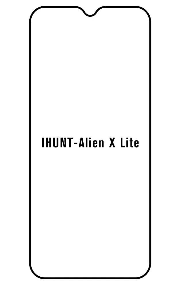 iHunt Alien X Lite 2020 Přední Hydrogel ochranná fólie