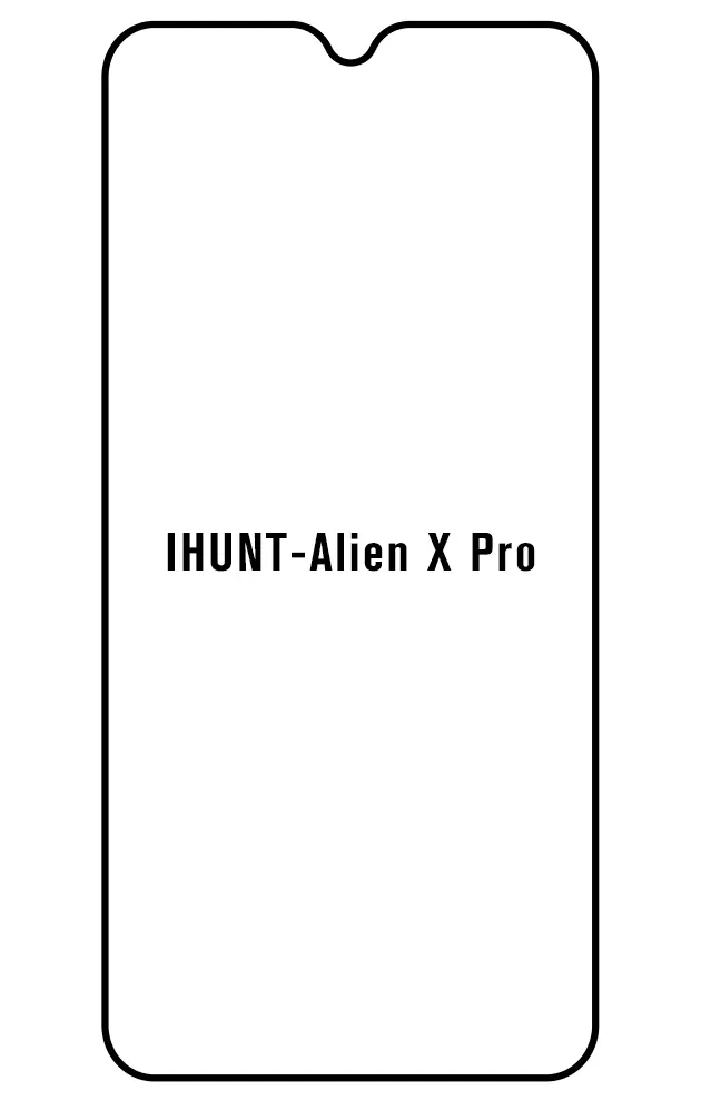 iHunt Alien X Pro 2021 Přední Hydrogel ochranná fólie