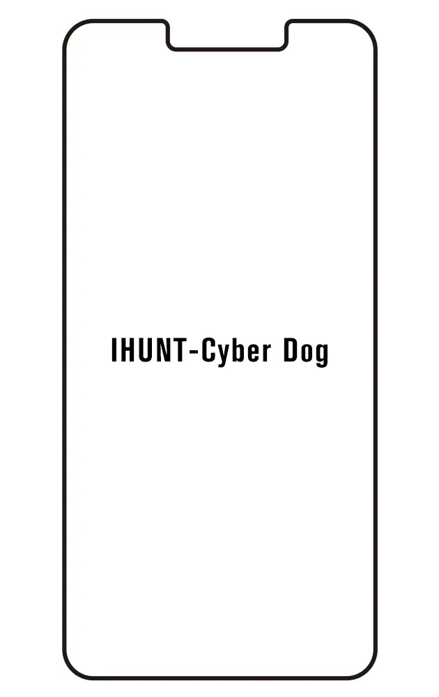 iHunt Cyber Dog 4G Přední Hydrogel ochranná fólie