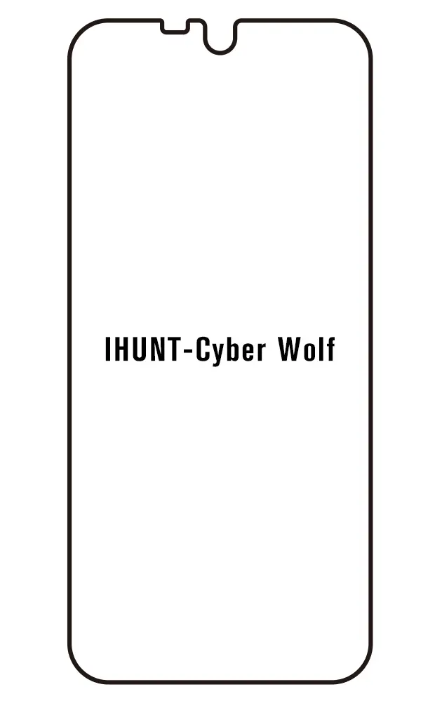 iHunt Cyber Wolf 5G Přední Hydrogel ochranná fólie