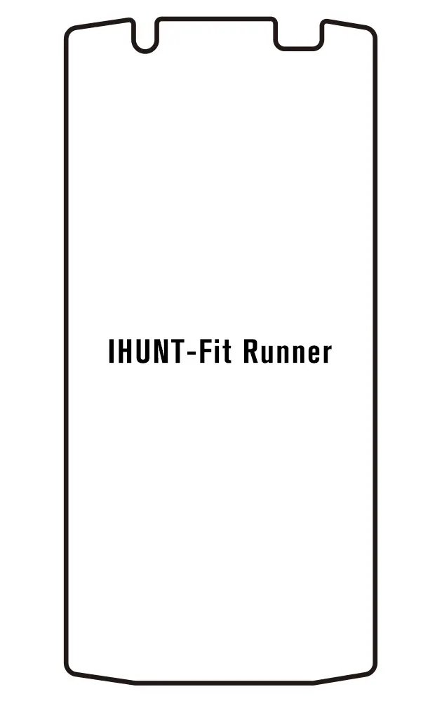 iHunt Fit Runner 4G Přední Hydrogel ochranná fólie