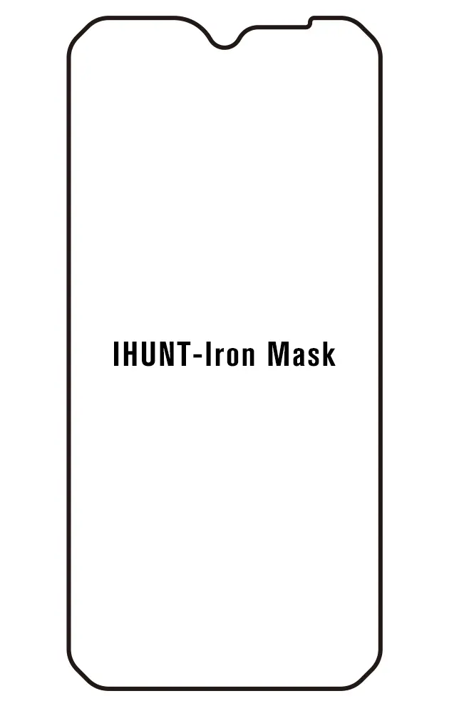 iHunt Iron Mask 2022 Přední Hydrogel ochranná fólie