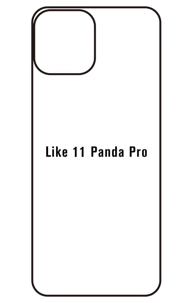 iHunt Like 11 Panda Pro 2022 Zadní Hydrogel ochranná fólie
