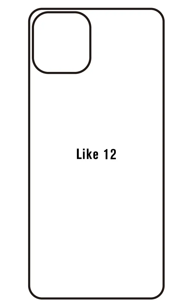 iHunt Like 12 Zadní Hydrogel ochranná fólie