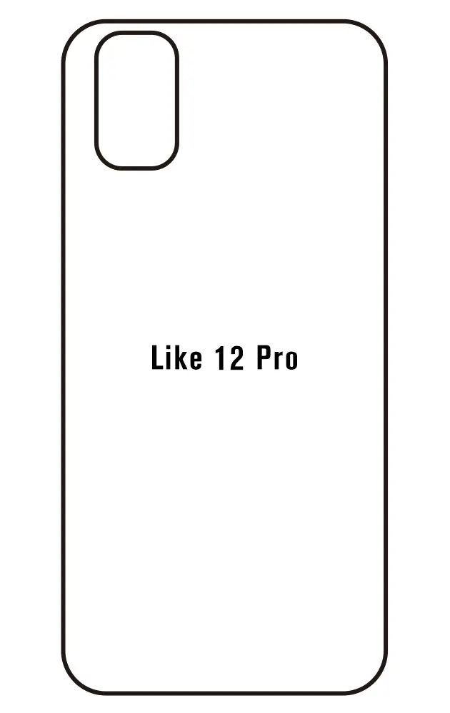 iHunt Like 12 Pro Zadní Hydrogel ochranná fólie