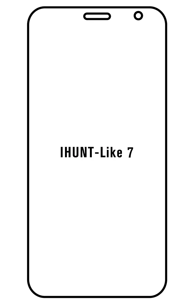 iHunt Like 7 Přední Hydrogel ochranná fólie