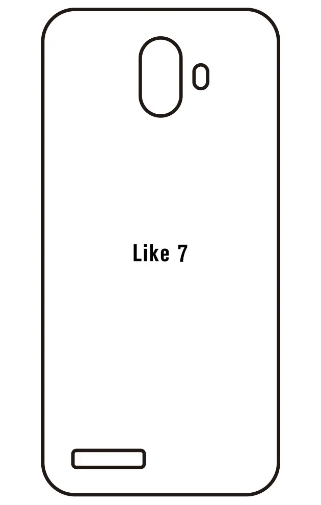 iHunt Like 7 Zadní Hydrogel ochranná fólie