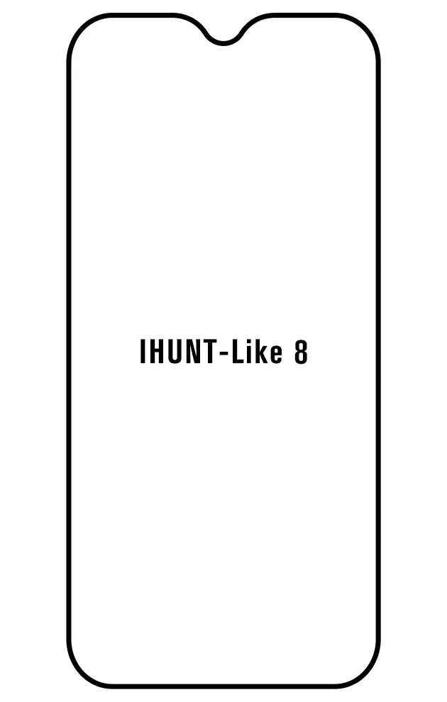 iHunt Like 8 Přední Hydrogel ochranná fólie