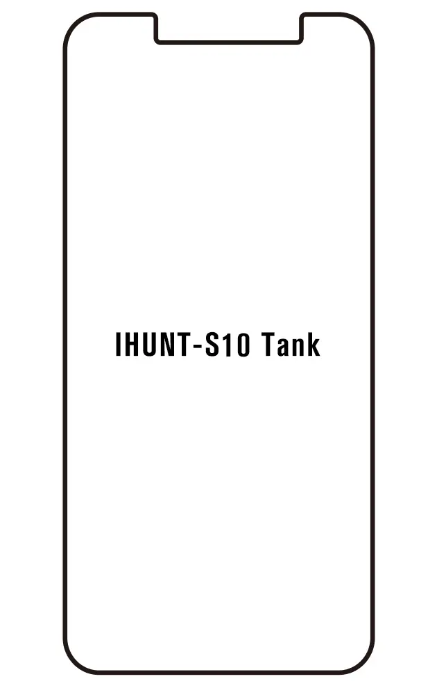 iHunt S10 Tank 2021 Přední Hydrogel ochranná fólie