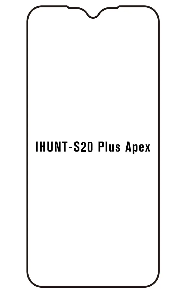 iHunt S20 Plus Apex 2021 Přední Hydrogel ochranná fólie