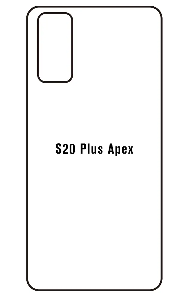 iHunt S20 Plus Apex 2021 Zadní Hydrogel ochranná fólie